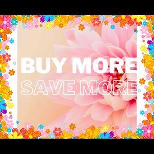 Bundle & Save 15% OFF Entire Purchase (3 items
or more) Willing to make a deal